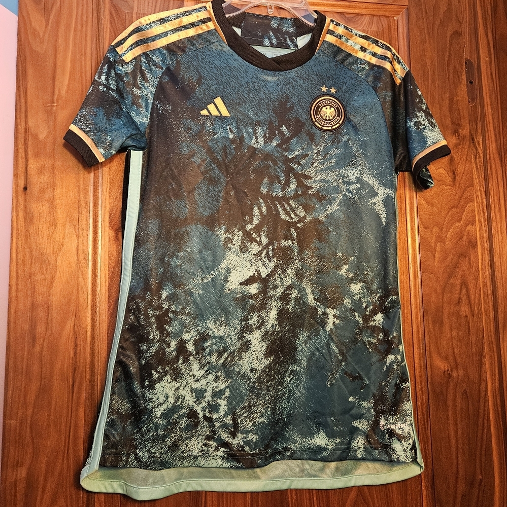 Womens Medium Germany Adidas Home Football Jersey 2023